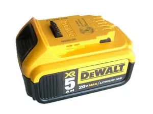 Lithium battery repair, a DeWalt power tool battery like this will consist of cells and a BMS