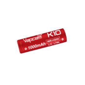 Vapcell K10 · 14500 · 3.6V · 1000mAh · 8A High-Drain Rechargeable Li-ion Battery